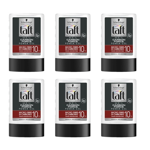 6pz taft men gel - 6pz, capelli