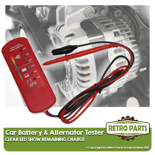 Tester batteria alternatore - batteria, e